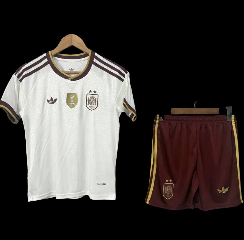 Kit Bambino Spagna Away 2026 Doppia Stella