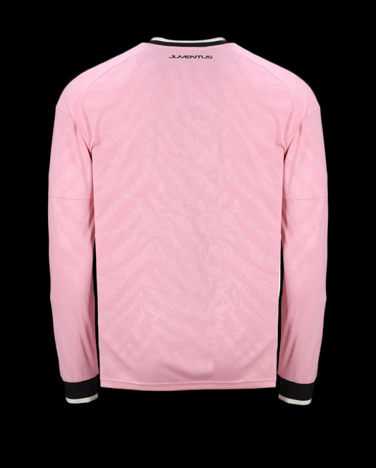 Bianco Neri Away Manica Lunga Player Version