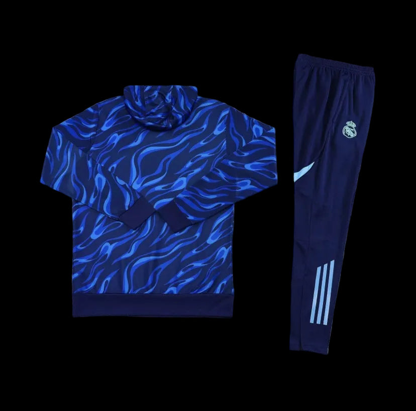 Tuta Real Madrid con cappuccio 25/26