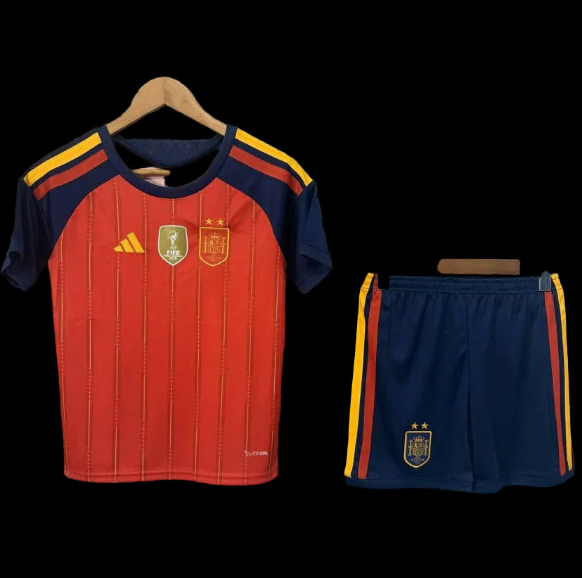 Kit Bambino Spagna Home 2026 Doppia Stella