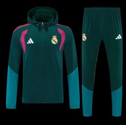 Tuta Real Madrid con cappuccio 26/27
