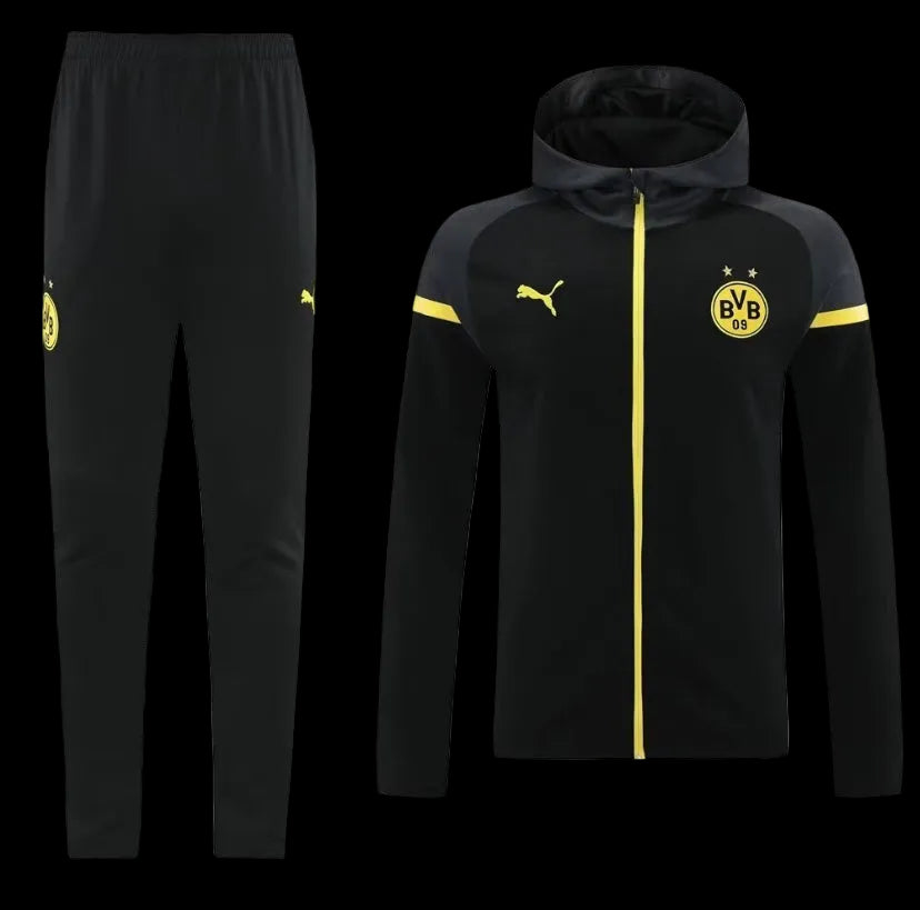Tuta Borussia Dortmund con cappuccio 24/25
