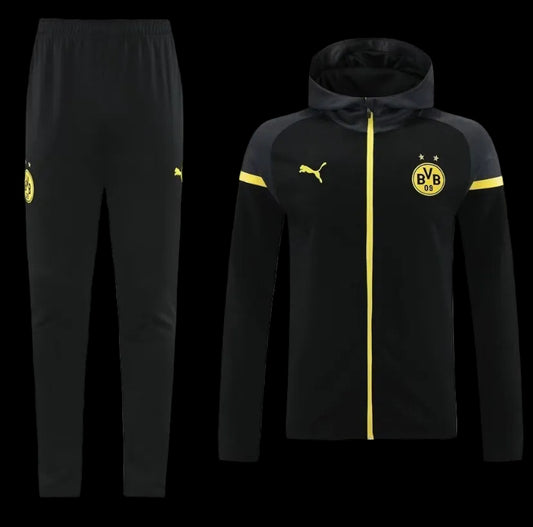 Tuta Borussia Dortmund con cappuccio 24/25
