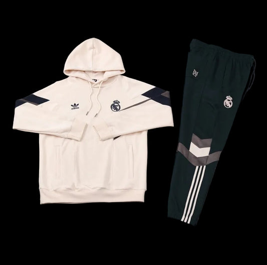 Tuta Real Madrid con cappuccio 24/25