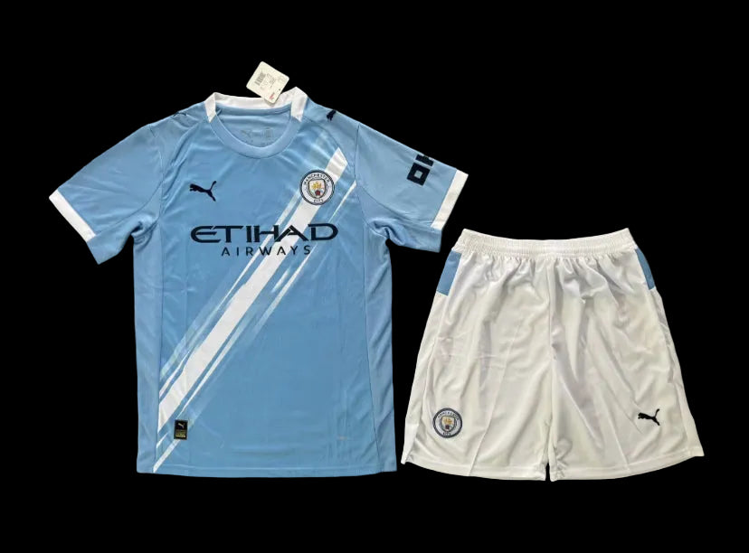 Kit Bambino Manchester City Home 25/26