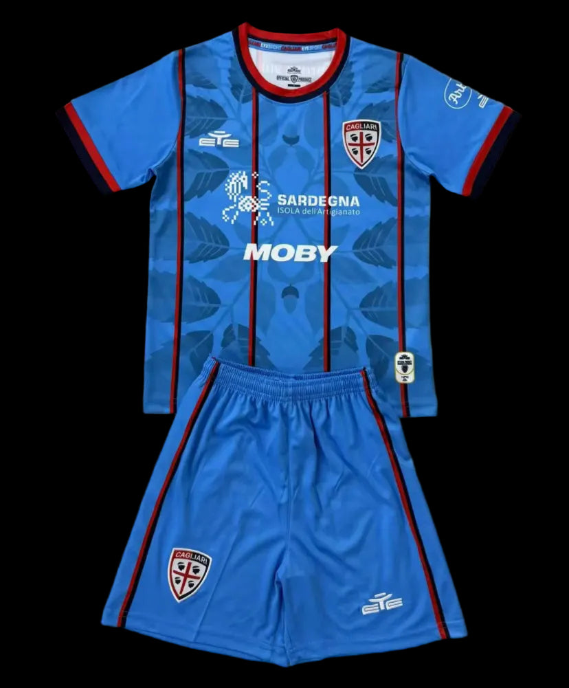 Kit Bambino Cagliari Away 25/26