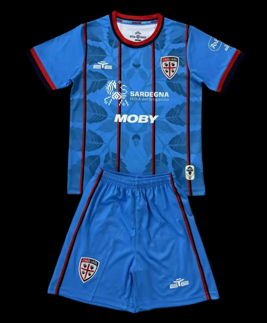 Kit Bambino Cagliari Away 25/26