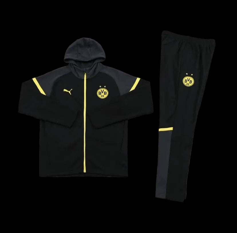 Tuta Borussia Dortmund con cappuccio 24/25